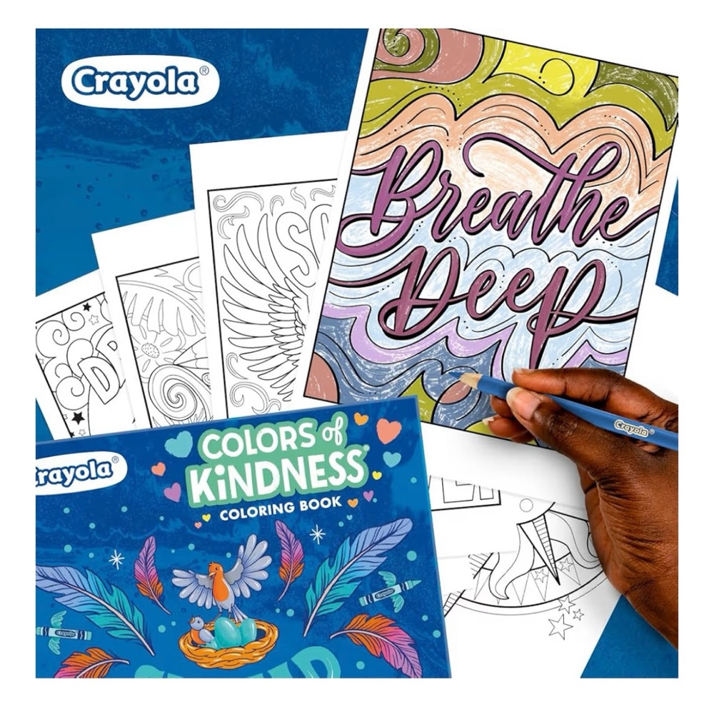 🎉3 / $9 DEAL
Crayola Colors of Kindness Coloring Book for young adults / adults - Picture 4 of 8